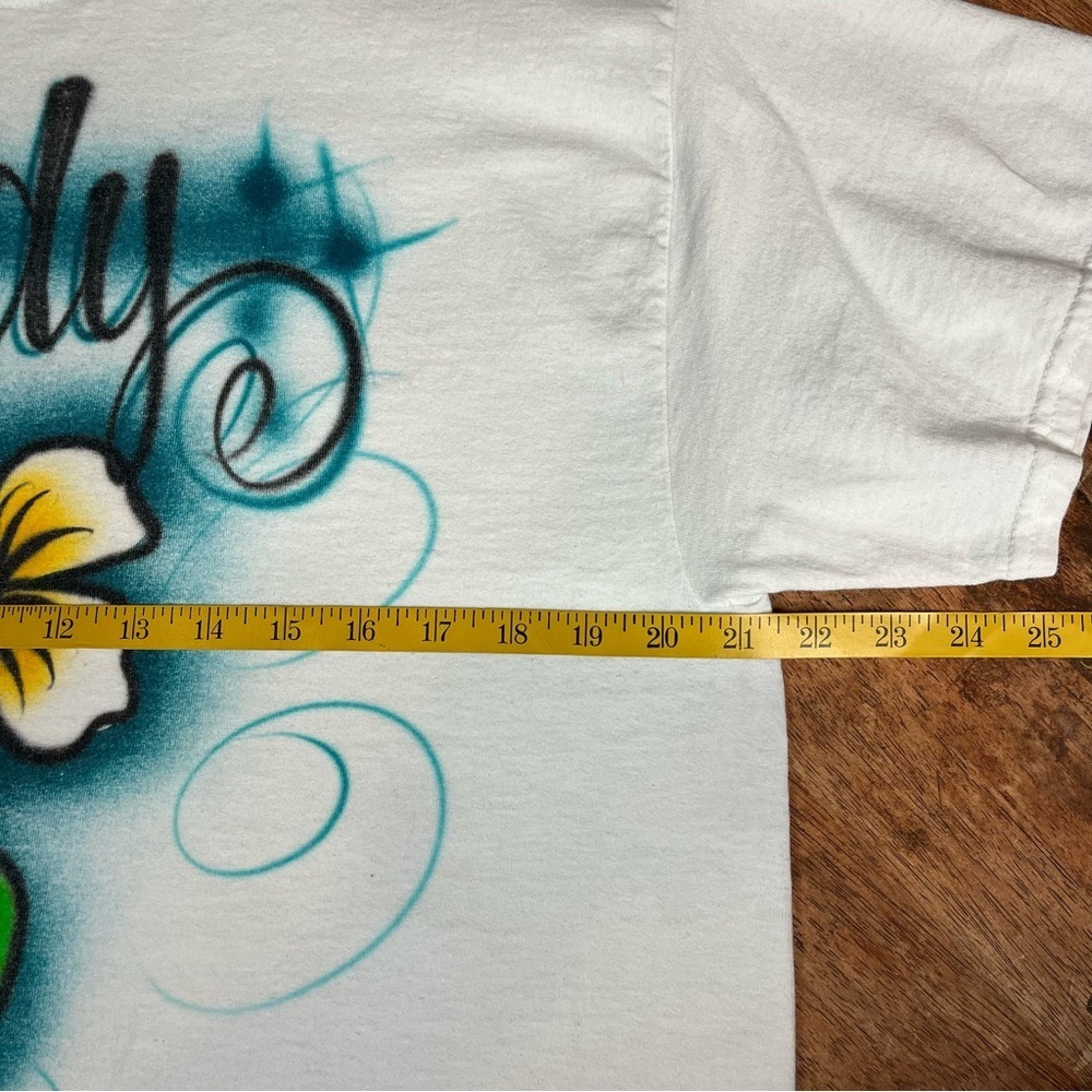 Airbrushed Gildan Tshirt - Mens Large Womens‎ XL - Picture 5 of 7